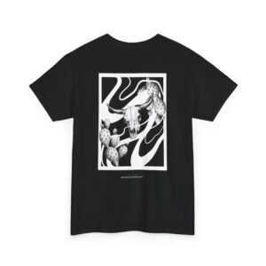 The Western One (dark) - Oversized Tee - Sascha Handpoked