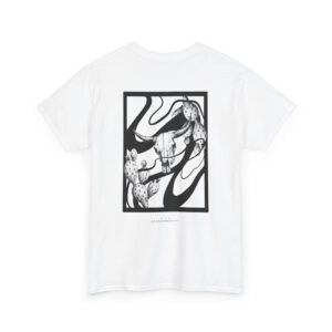 The Western One (light) - Oversized Tee - Sascha Handpoked